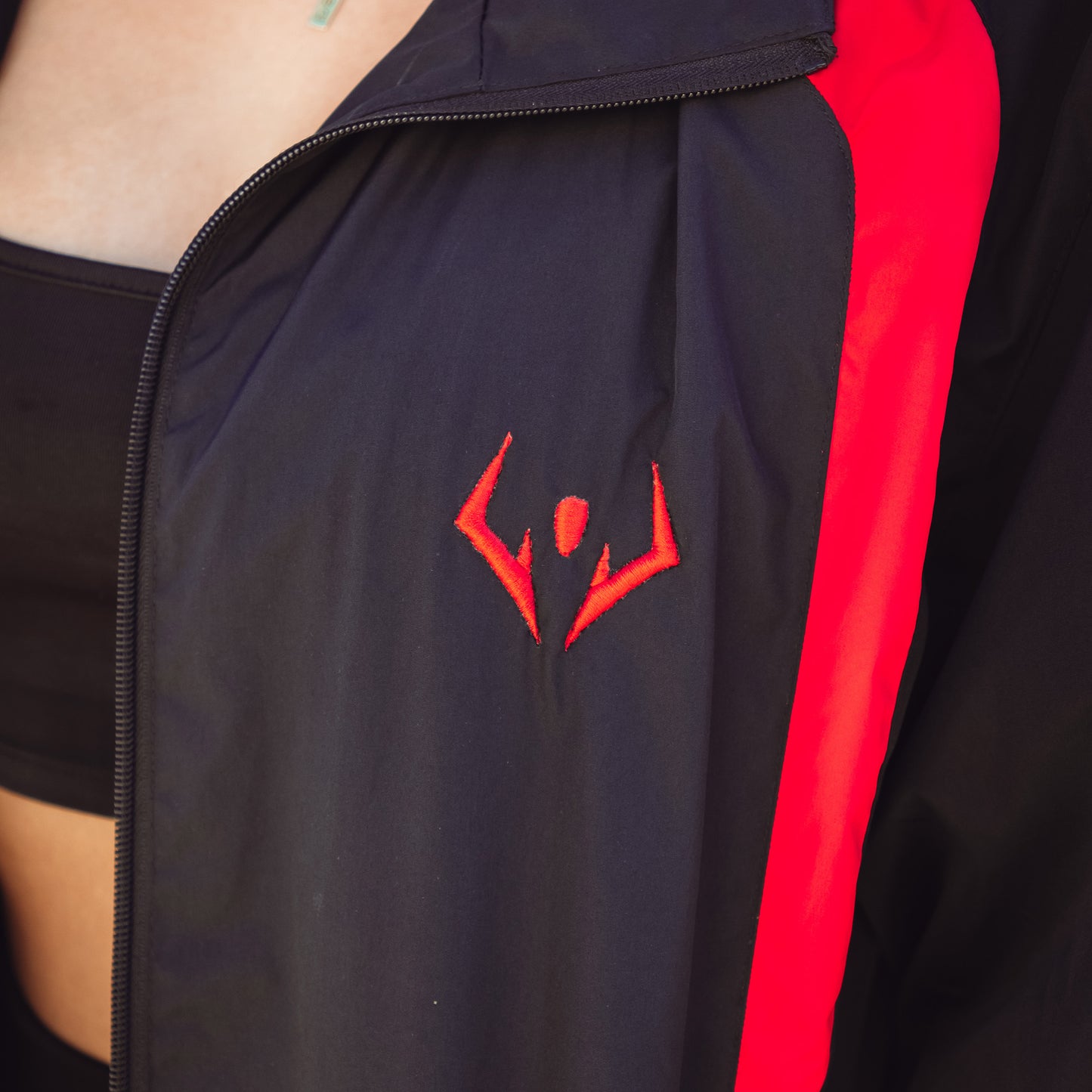 Malevolent Shrine Embroidered WIndbreaker