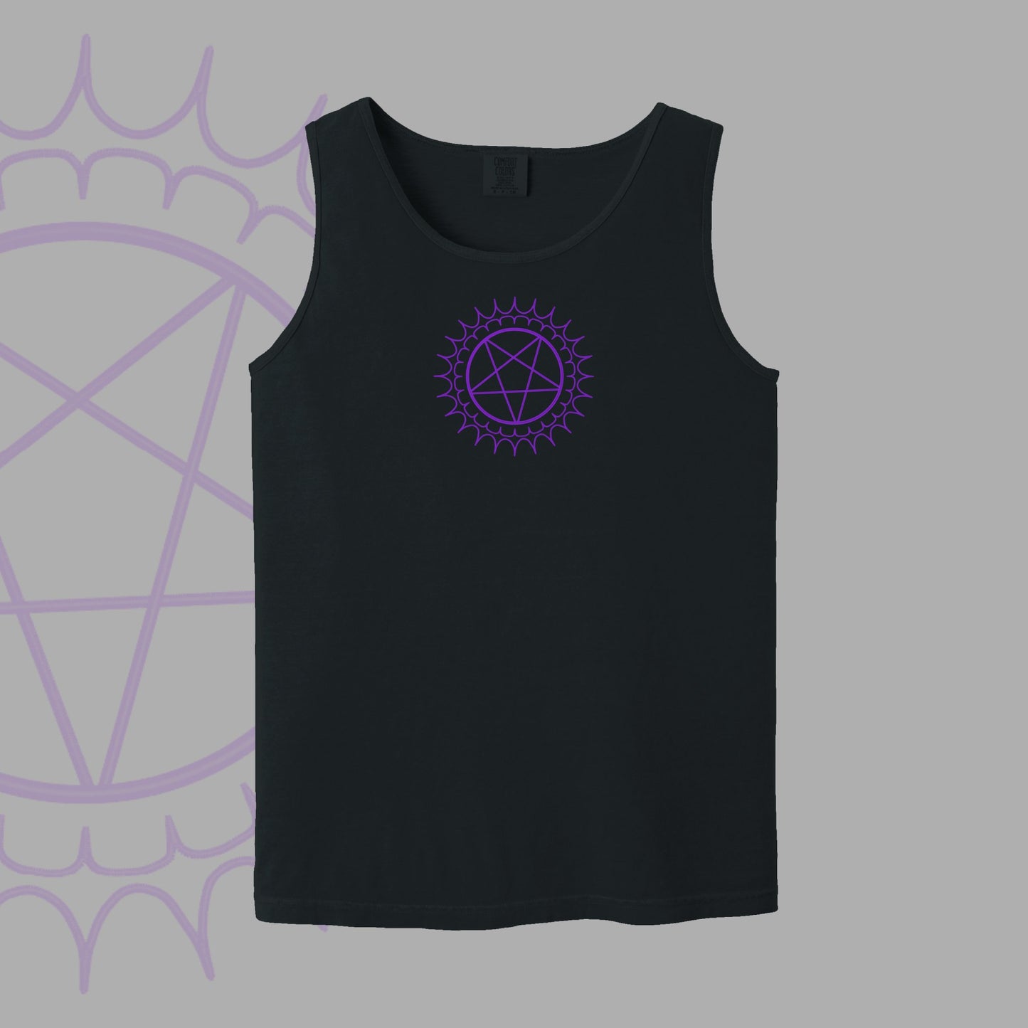 Onyx Occult Sigil Embroidered Tee/Tank