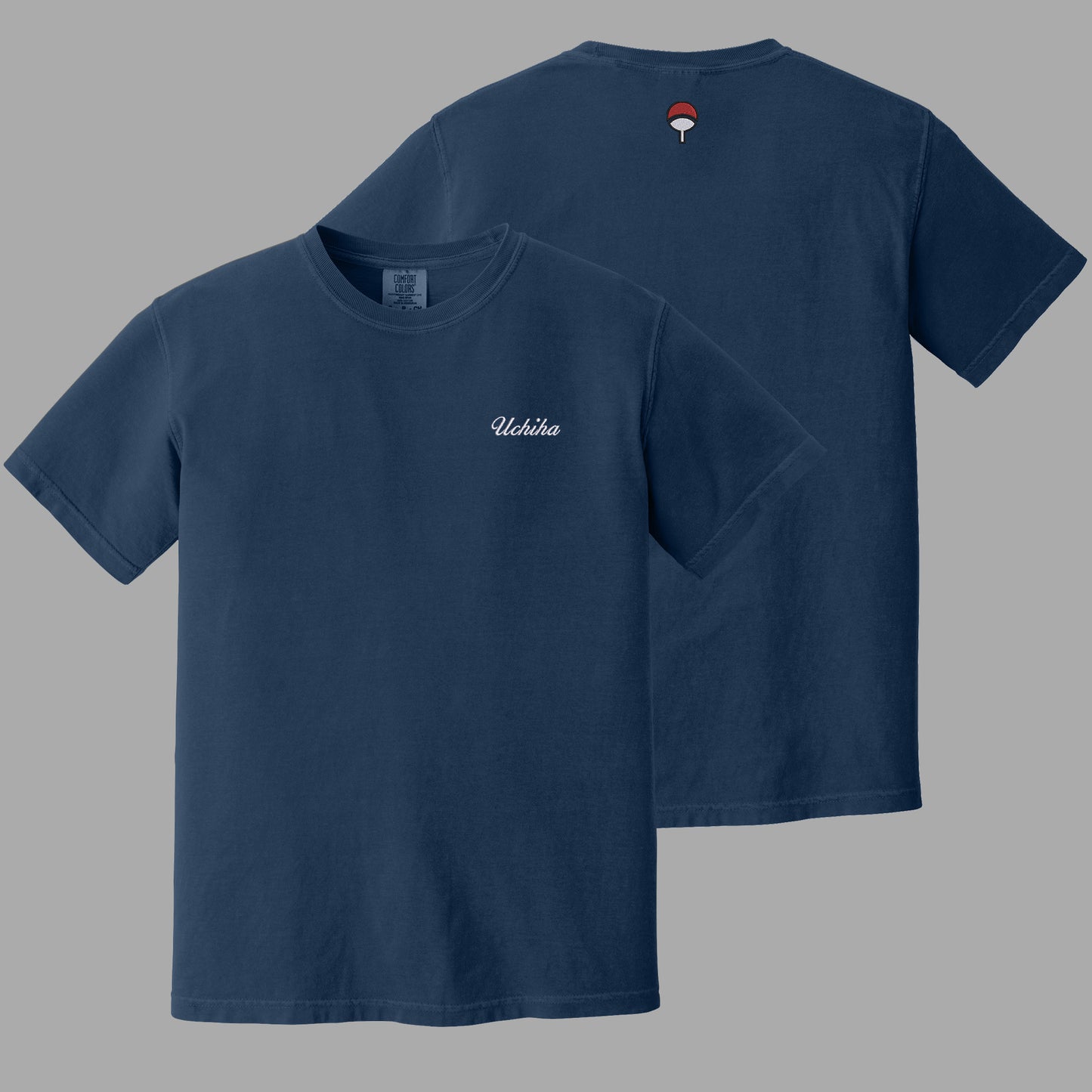 Uchiha Embroidered Tee/Polo