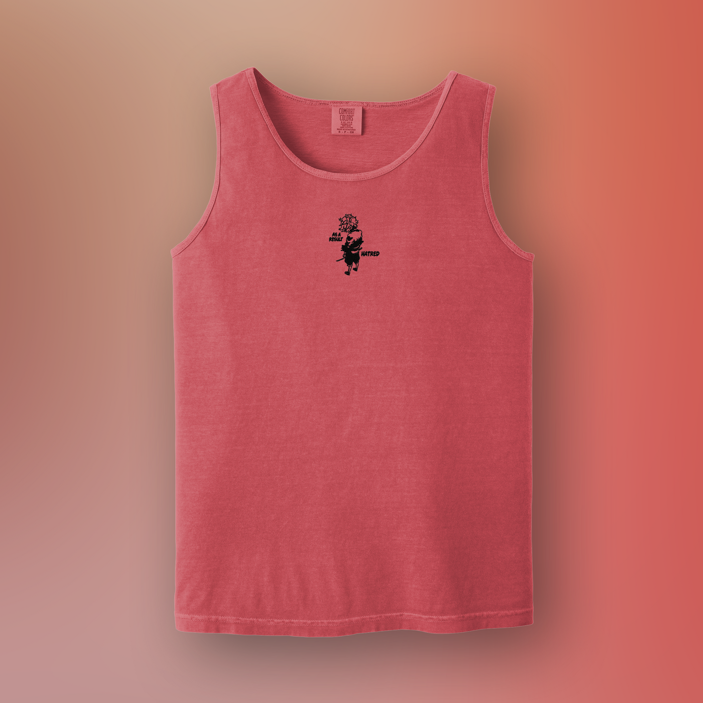 Hatred Embroidered Tee / Tank Top