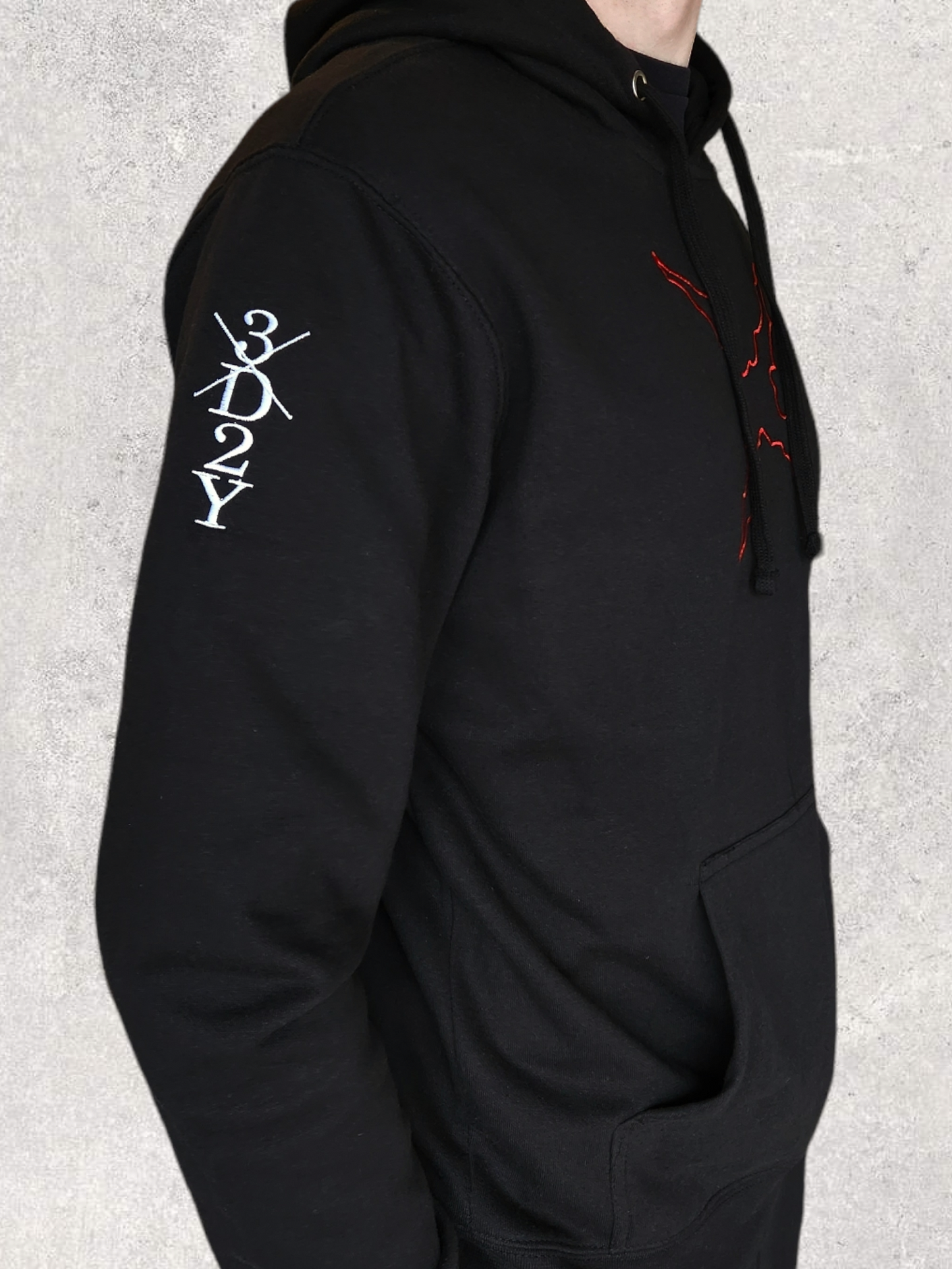 Luffy Embroidered Hoodie/Crewneck