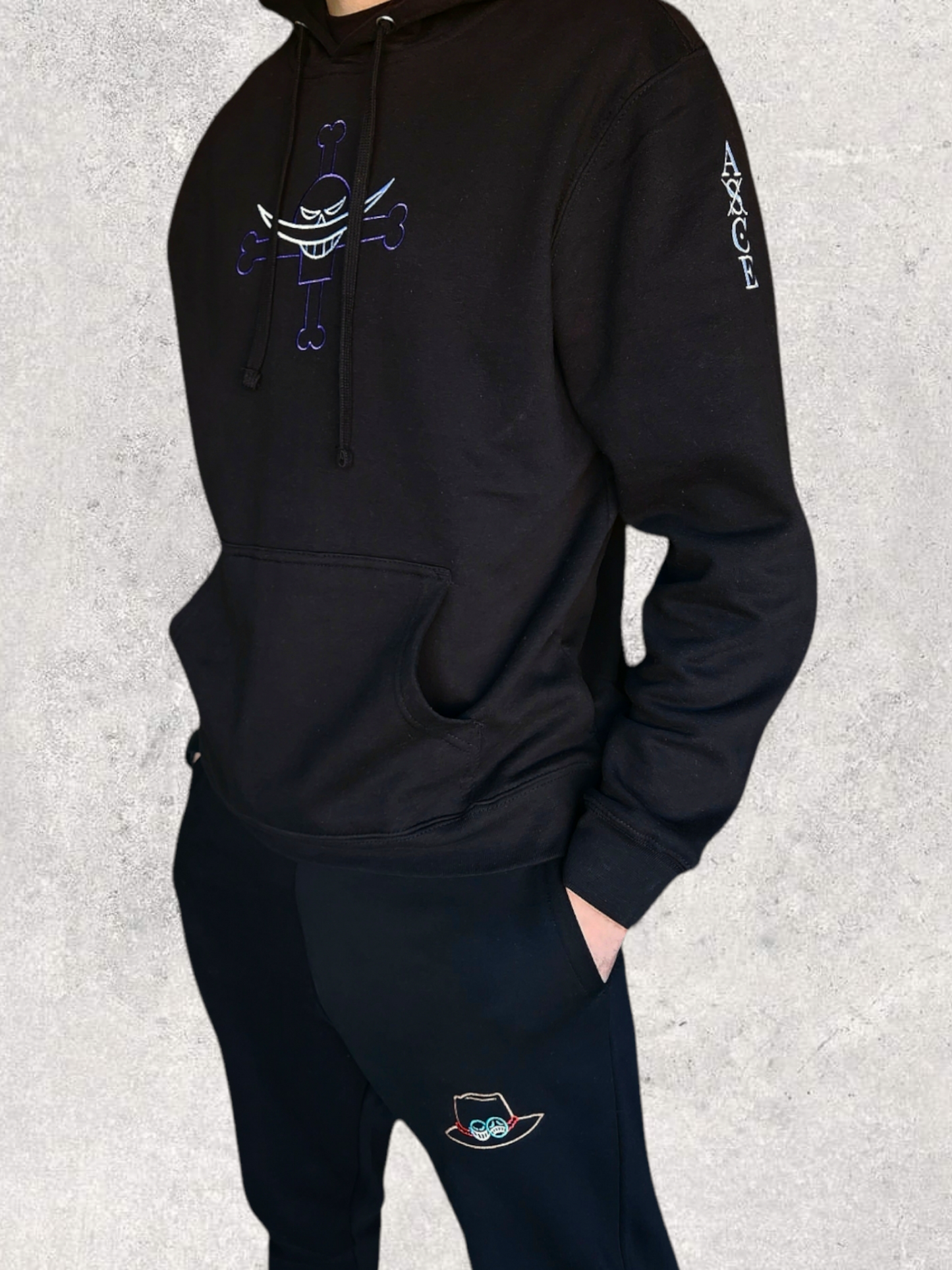 Ace Embroidered Hoodie/Crewneck