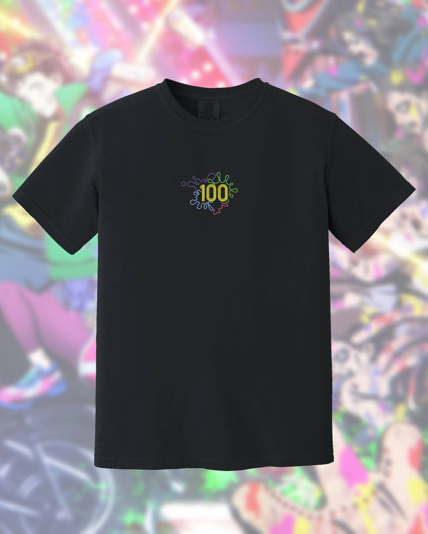 100 Bucket List Embroidered Tee