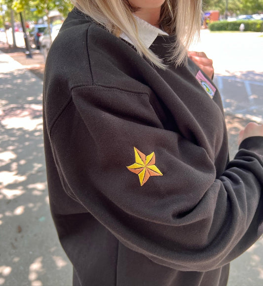 Anya Embroidered Crewneck/Hoodie