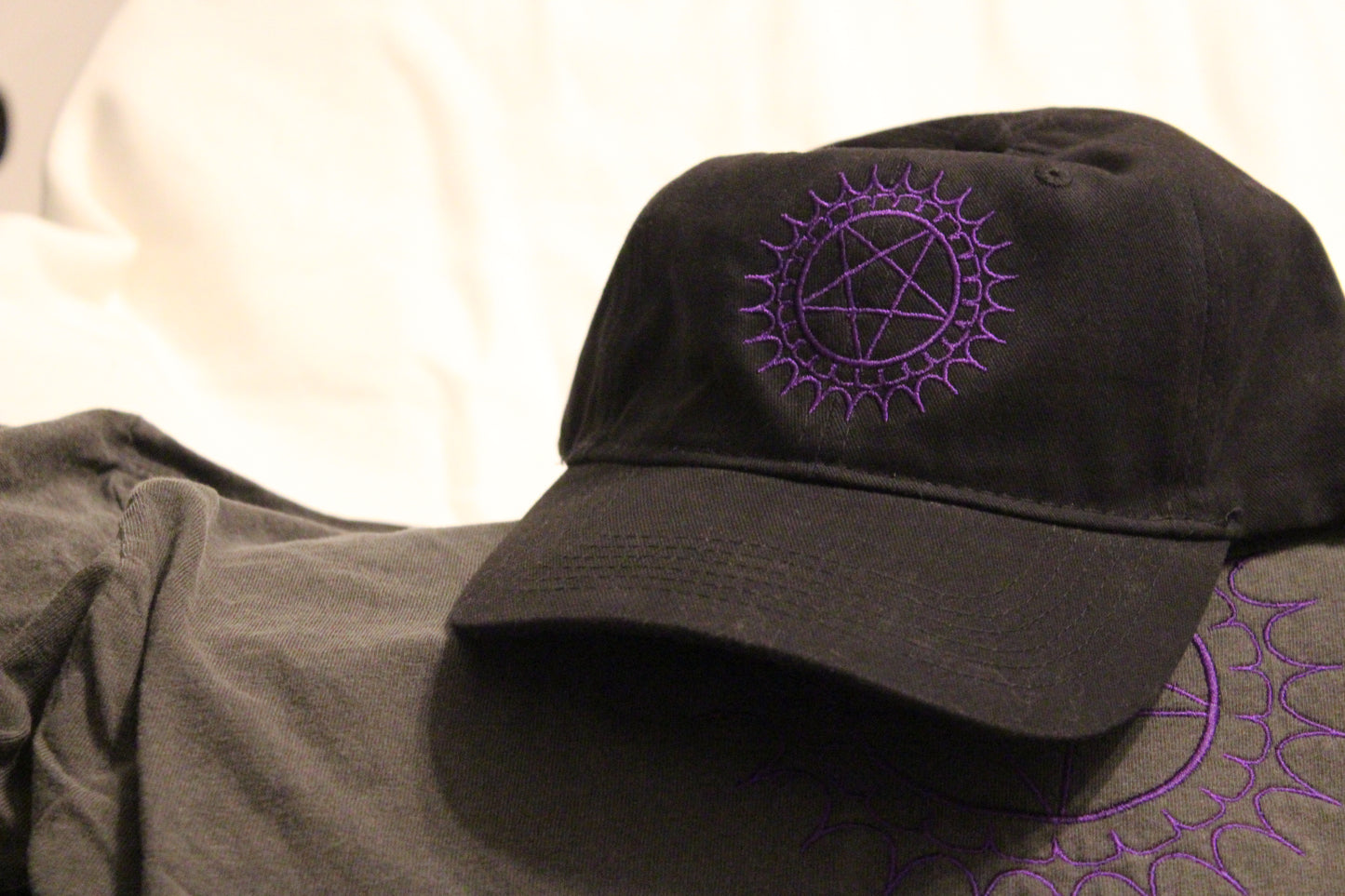 Onyx Occult Sigil Embroidered Cap