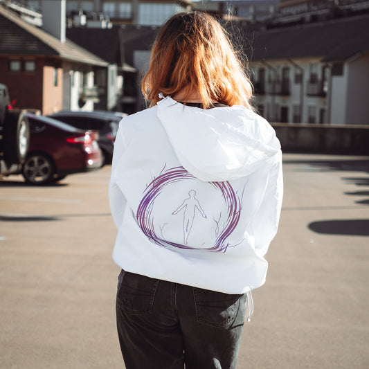 Infinite Void Embroidered Tee/Windbreaker