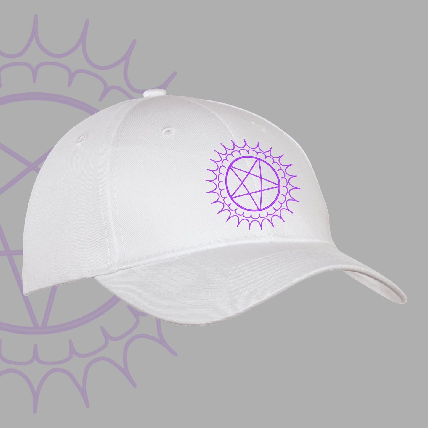 Onyx Occult Sigil Embroidered Cap