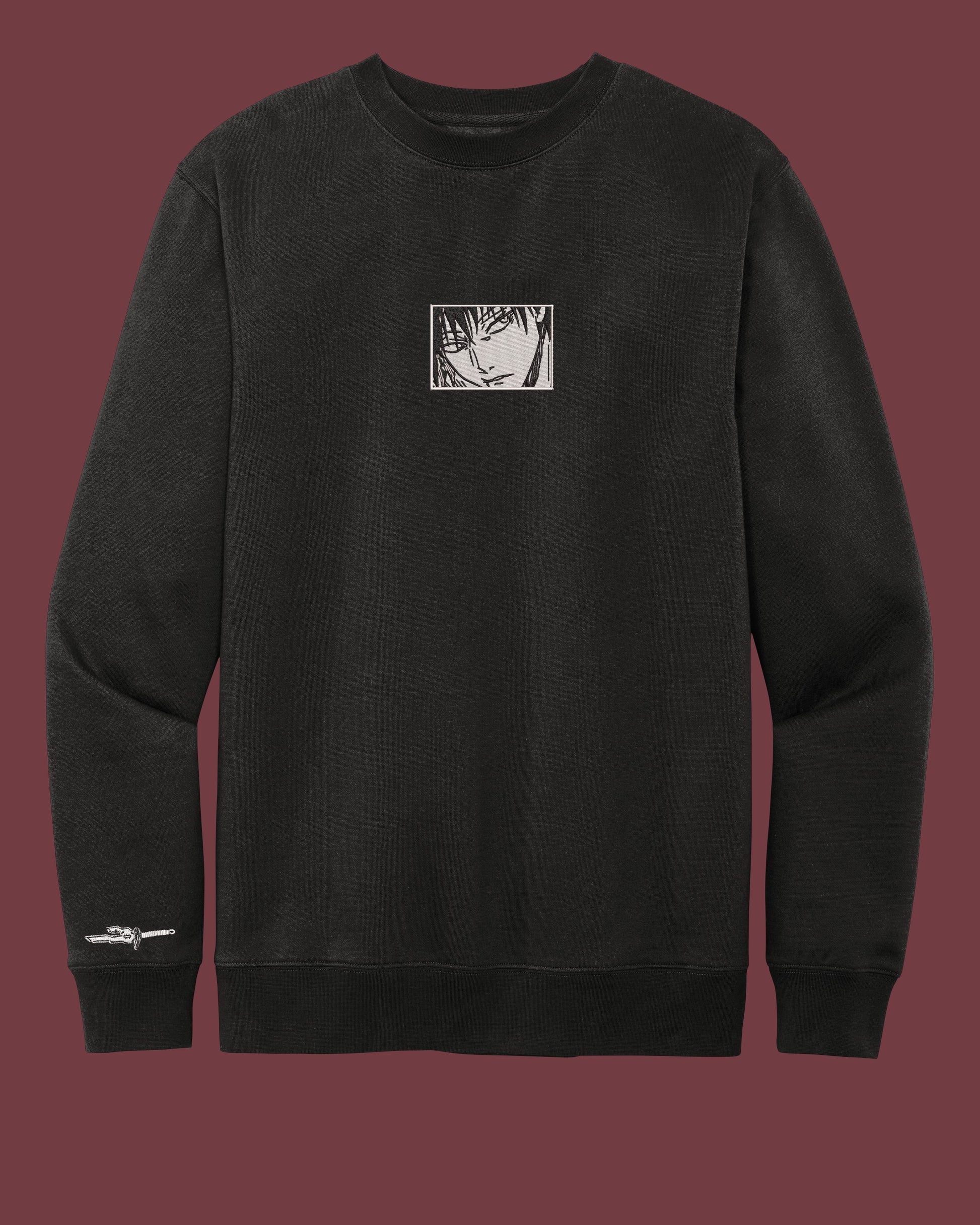 Sorcerer Killer Embroidered Hoodie Crew