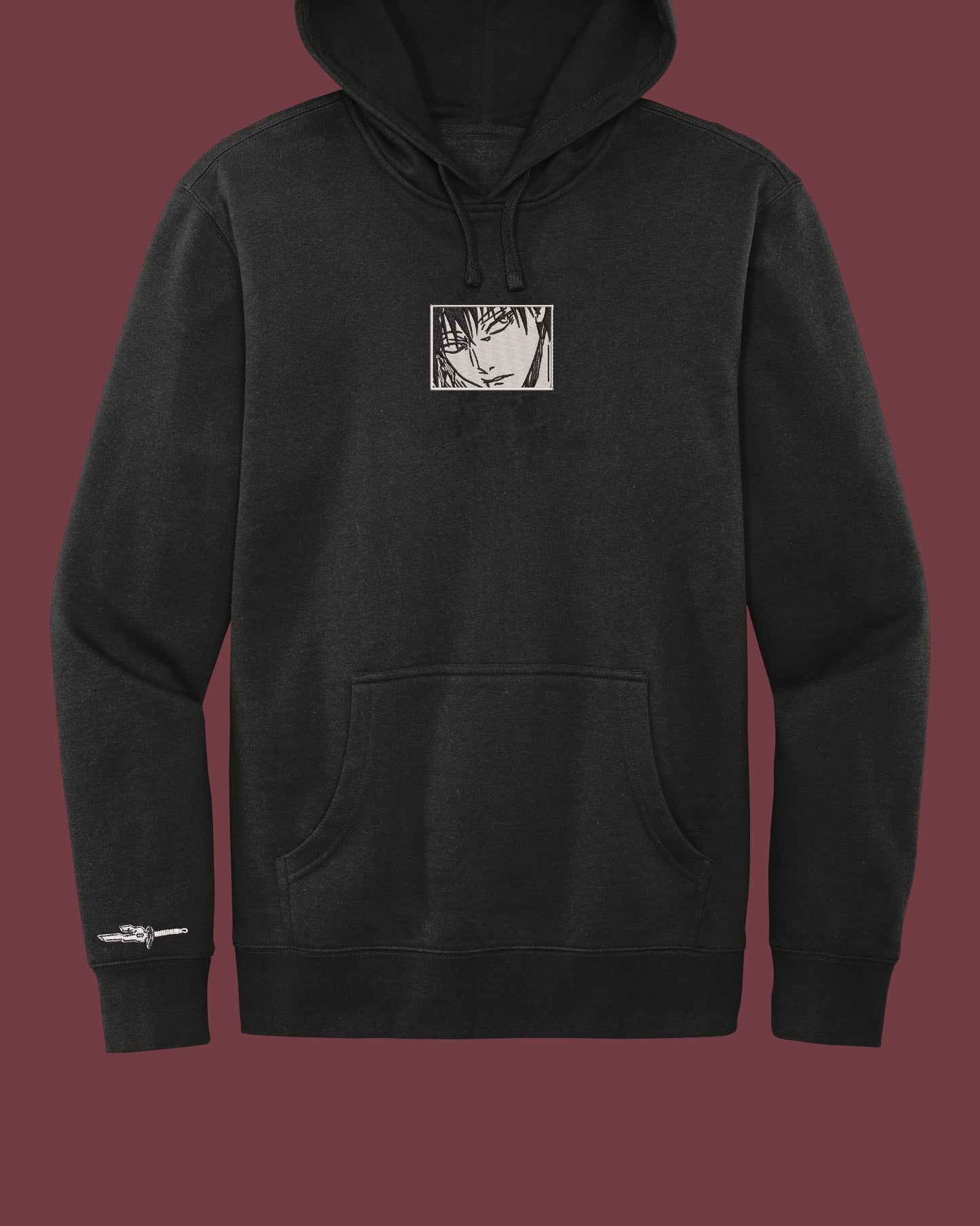 Sorcerer Killer Embroidered Hoodie/Crew