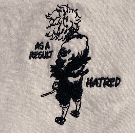 Hatred Embroidered Tee / Tank Top