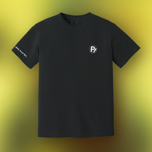 P! Embroidered Tee